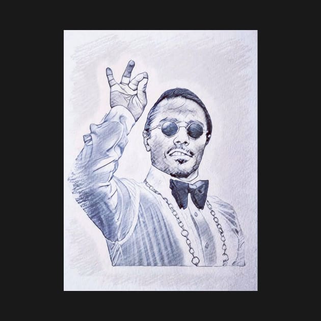 Nusret Salt Bae Drawing by endi318