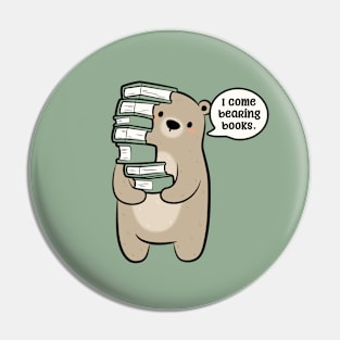 i come bearing books Pin