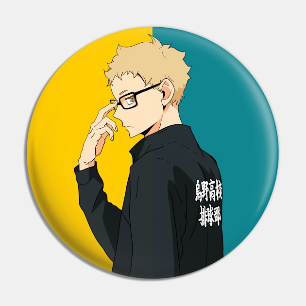 Haikyuu - Kei Tsukishima Pin by InalZ