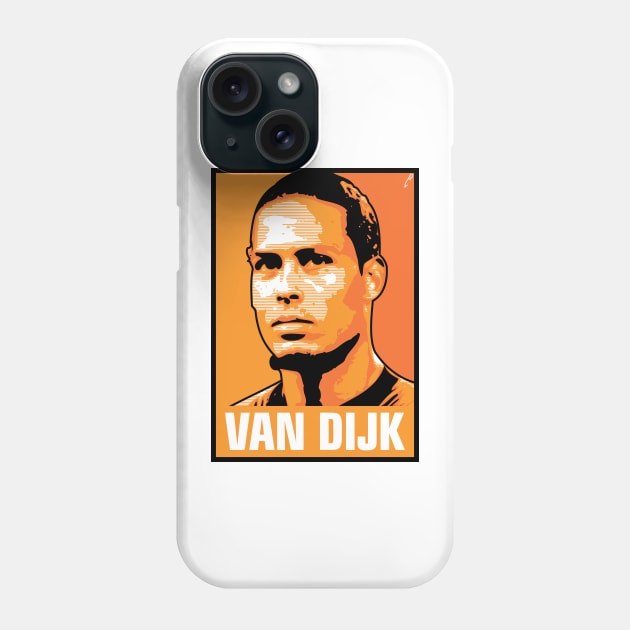 van Dijk - NETHERLANDS Phone Case by DAFTFISH