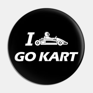 Kart - I love go kart Pin