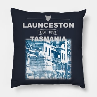 Launceston, Tasmania, Established 1853 Pillow