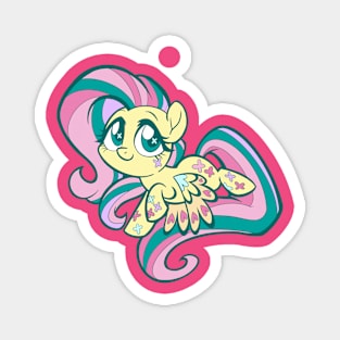 Rainbow Power Fluttershy Magnet