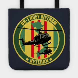 UH-1 Huey Vietnam Veteran Tote