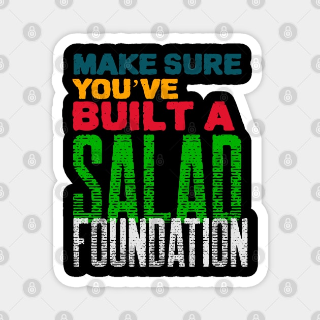 Salad Foundation Magnet by Feminist Foodie