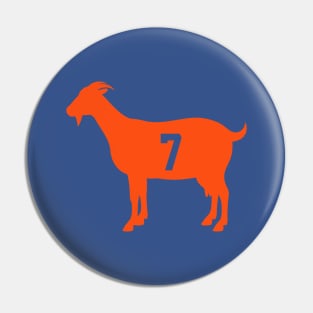 Denver Broncos GOAT Pin