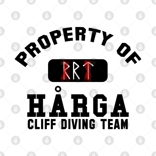 Property of Harga Cliff Diving Team by Scottish Arms Dealer