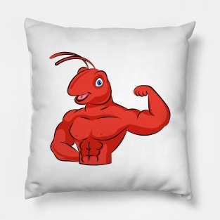 Bodybuilder Ant Man Pillow