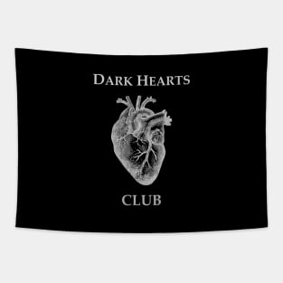 Dark Hearts Club Tapestry