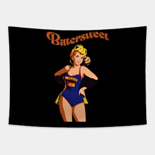 Bittersweet vintage girl Tapestry