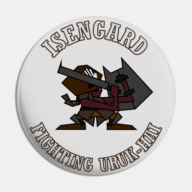 Isengard Fighting Uruk-Hai Pin by IORS