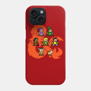 8-bit Dungeons & Dragons Phone Case