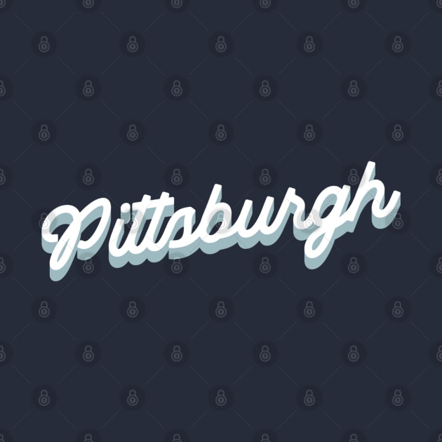 Pittsburgh cursive script by suba29