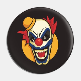 Creepy Clown Pin