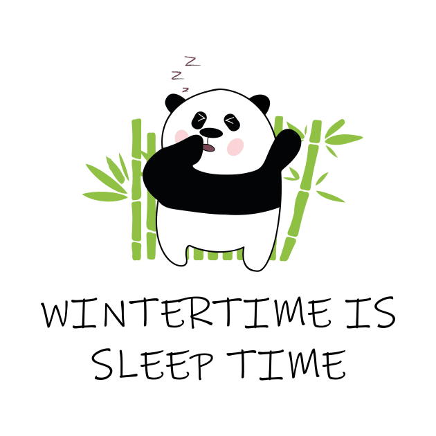 Panda Wintersleep by startupmindset