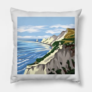 Cape Kidnappers, New Zealand/Te Kauwae-a-Māui Pillow