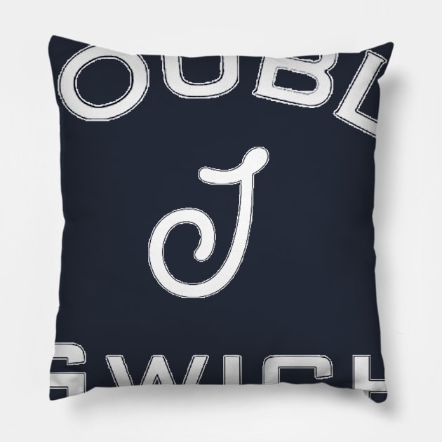 Double J Gwich Merch Pillow by Jackdoss4