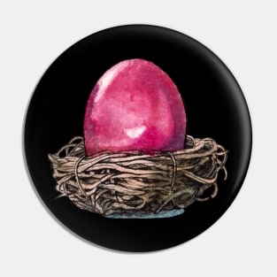 Pink Easter Egg Pin