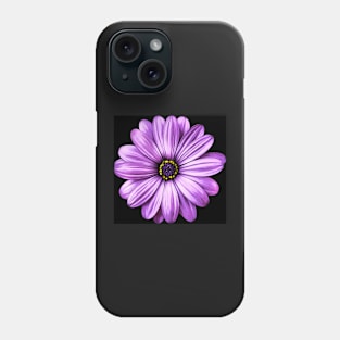 Purple Flower | Floral Art Phone Case