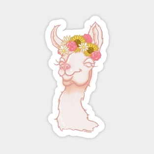 Lovely Llama Magnet