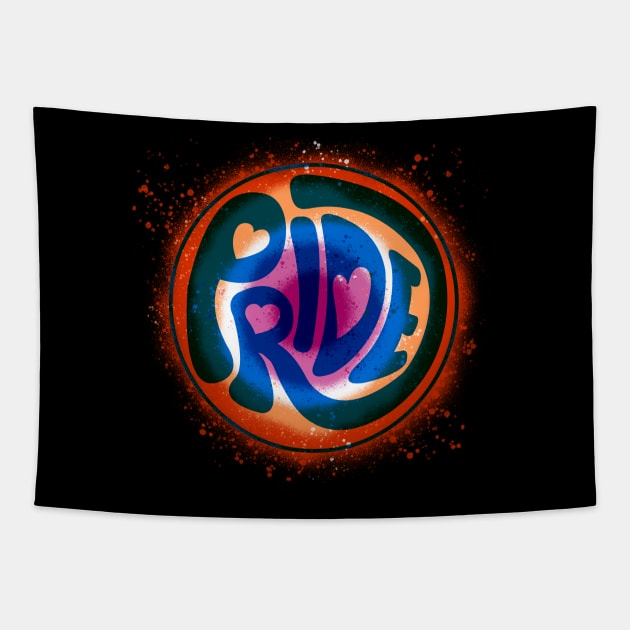 Pride (Lesbian Pride) Tapestry by Labrattish