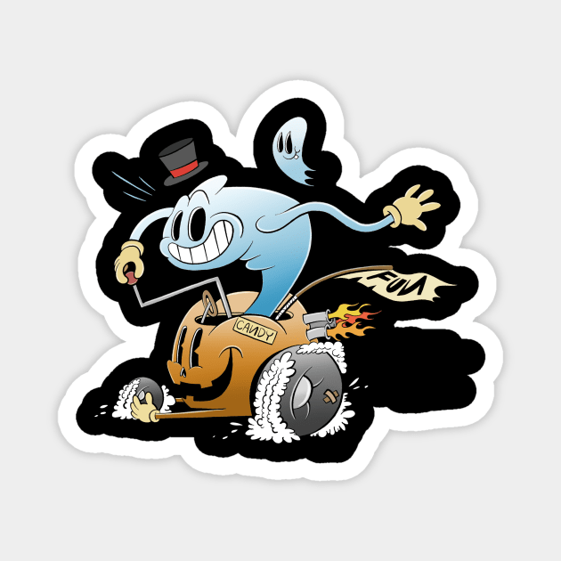 Ghost Rider Magnet by Mr Squeeksy 