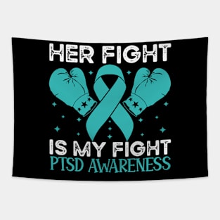 Her Fight is My Fight PTSD Awareness Tapestry