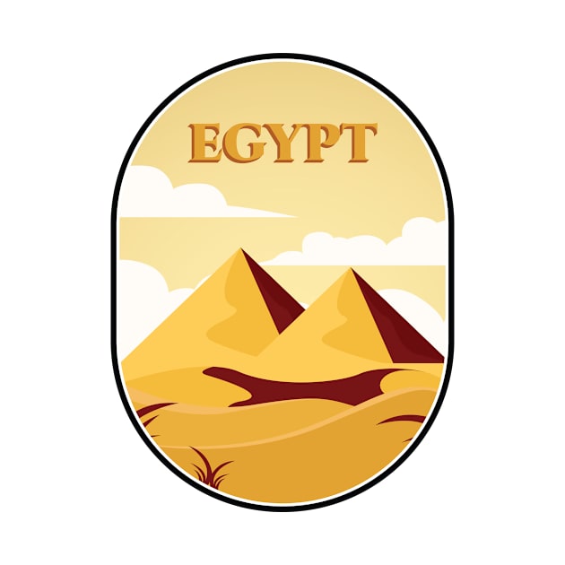 Ancient Egyptian Pyramids by Mark Studio