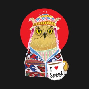 Summer Owl T-Shirt