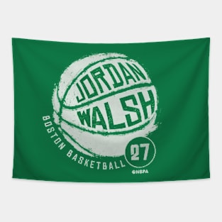 Jordan Walsh Boston Basketball Tapestry