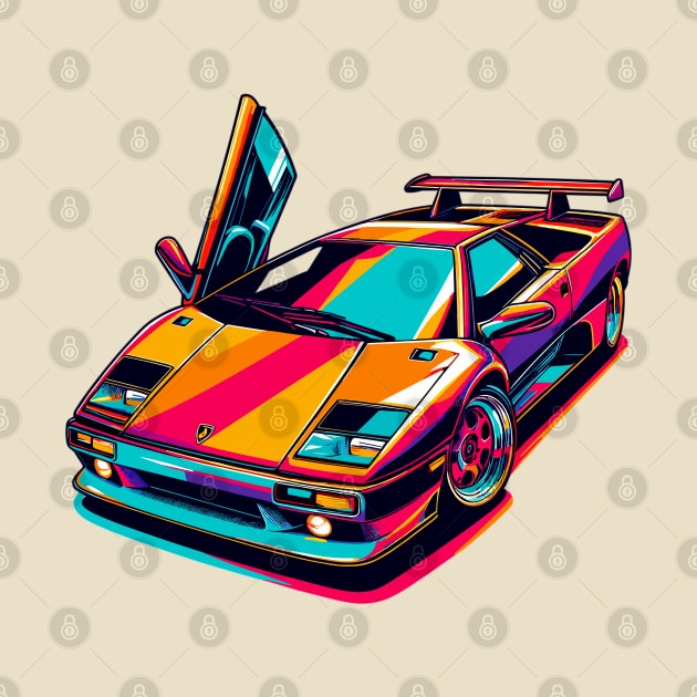 Lamborghini Diablo by Vehicles-Art