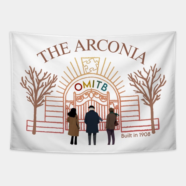 The Arconia - OMITB 1908 Tapestry by LopGraphiX