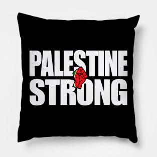 Palestine Strong - Watermelon Fist - Front Pillow