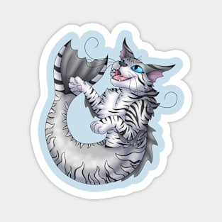 Purrmaid: Silver Tabby Magnet