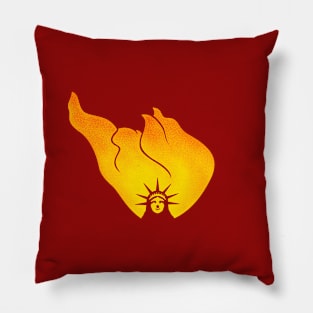 The Fire of Liberty Pillow