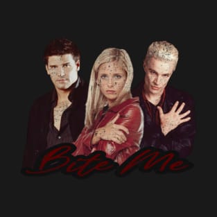 Buffy, Angel & Spike Vintage Look T-Shirt