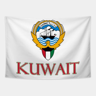 Kuwait - Kuwaiti Coat of Arms Design Tapestry