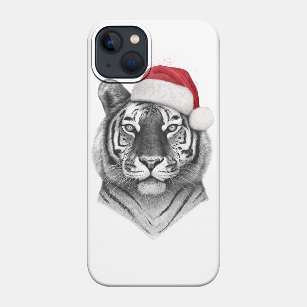 Christmas tiger - Tiger - Phone Case