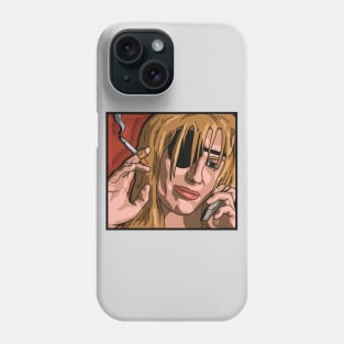 Elle Driver Panel (no Title) (Kill Bill) Phone Case