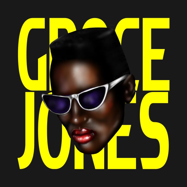 Grace Jones by Scott Poling Art