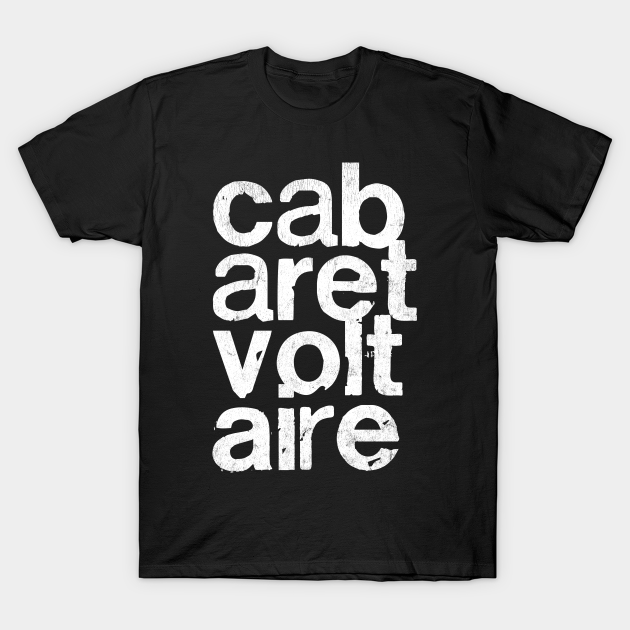 Cabaret Voltaire Original Fan Art Design Cabaret Voltaire Camiseta Teepublic Mx