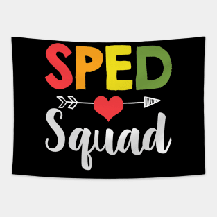 Sped Squad Special Education Teacher Student Tapestry