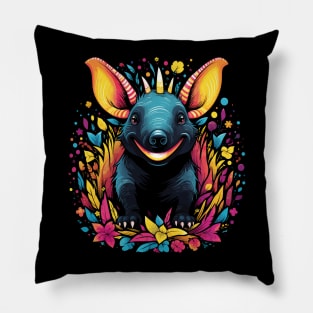 Aardvark Happiness Pillow