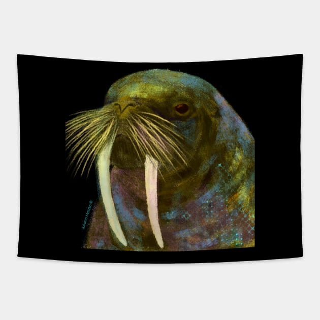 Walrus Tapestry by julianamotzko