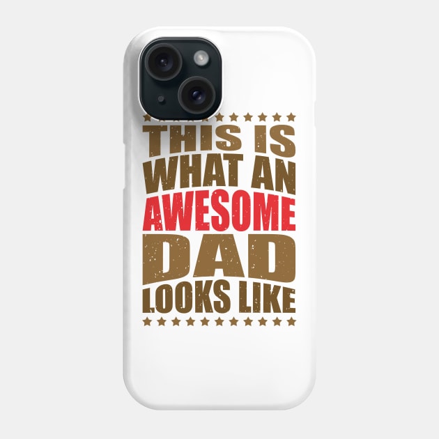 This Is A Fantastic Papa Fathers Day Gentlemen Phone Case by Foxxy Merch