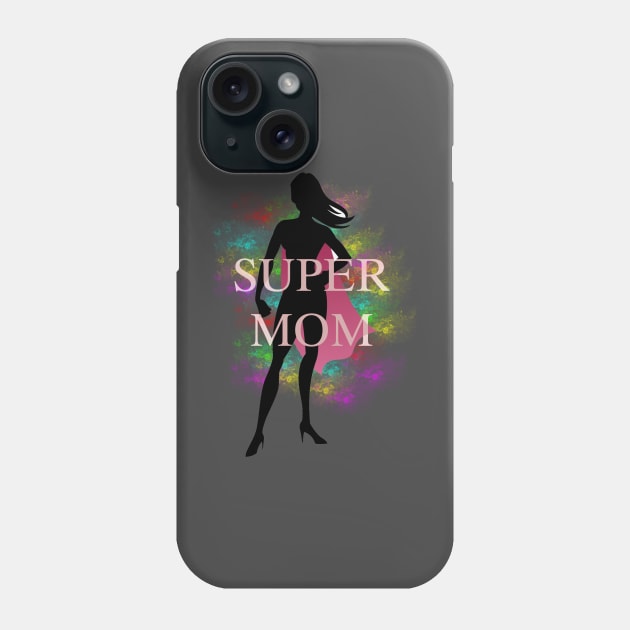 SUPER MOM Phone Case by makram