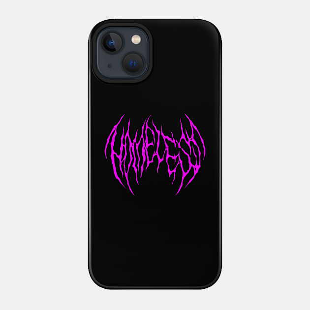 HOMELESS pink logo - Covid Rent - Phone Case