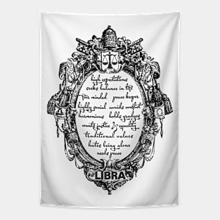 Libra Star Sign Personality Traits Tapestry