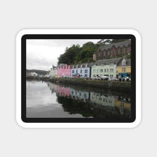 Colourful Portree Houses, Isle Of Skye, Scotland Magnet