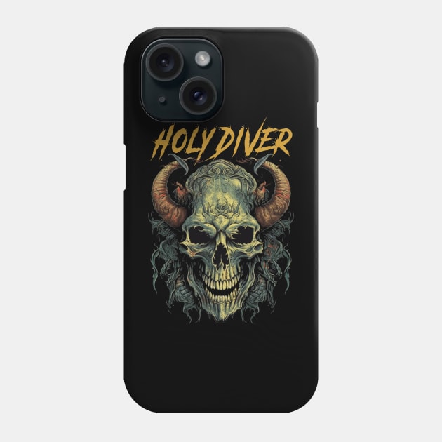 HOLY DIVER BAND Phone Case by Renata's